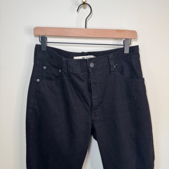 Gap Jeans Women's Size 12 R Black Original Bootcut Denim - Picture 2 of 5